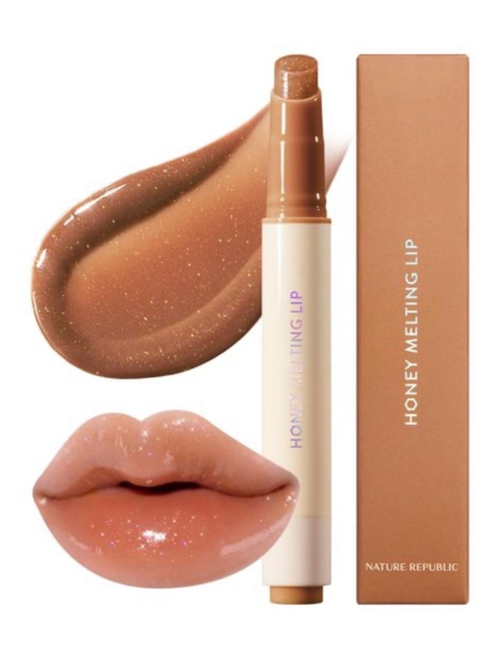 Brand New Nature Republic Honey Melting Lip Lipstick